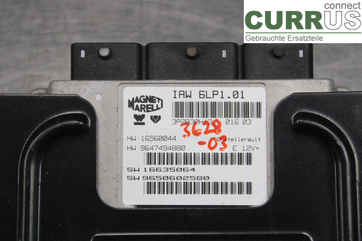 PEUGEOT 307     01-05 Engine Control Unit (ECU)  