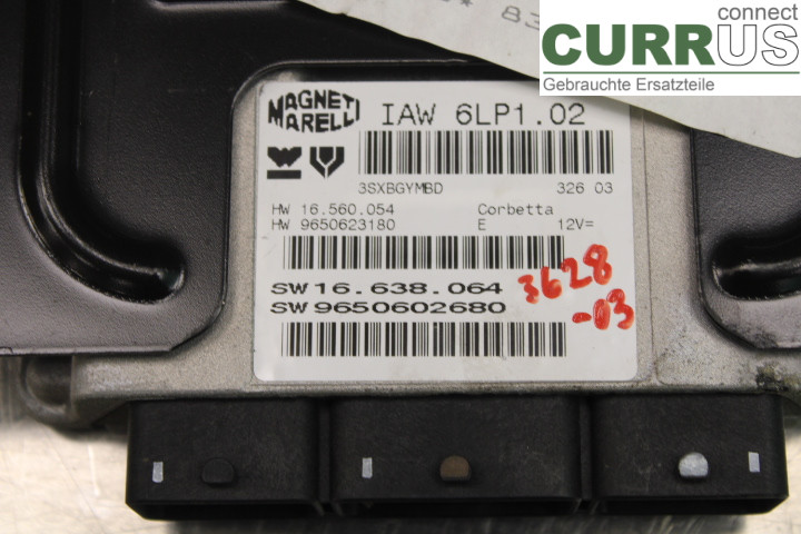 PEUGEOT 307     01-05 Engine Control Unit (ECU)  