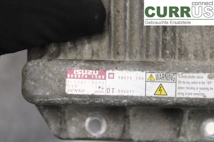 OPEL COMBO C  02- Motorsteuergerät (ECU)  1.7/Z17DTH
