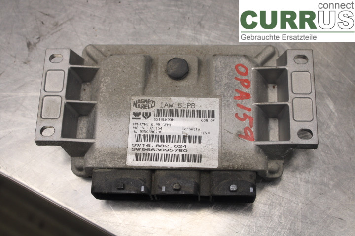 CITROEN C5 05-08 Motorsteuergerät (ECU) 2.0/RFJ