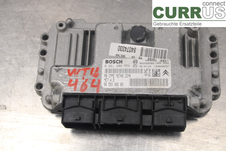 PEUGEOT 307     01-05 Engine Control Unit (ECU)  1.6/NFU