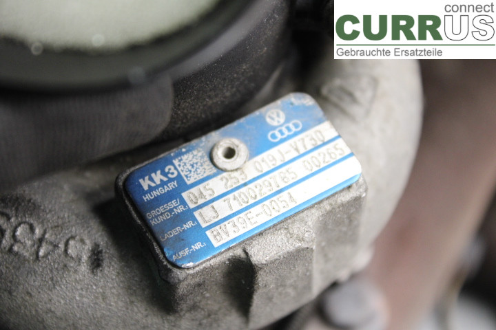 SKODA FABIA         07-14 Turbocompresseur 045253019JX 1.4TDi/BMS