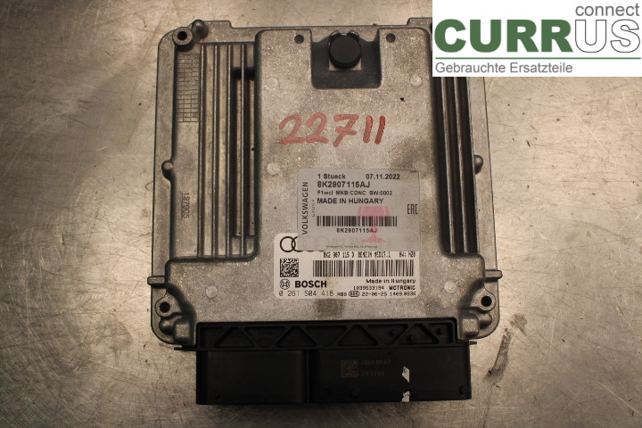 AUDI A5  07-16 Motorsteuergerät (ECU)  2.0/CDNC