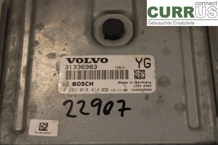 VOLVO XC60  09-13 Engine Control Unit (ECU)  2.0D3/D5204T3