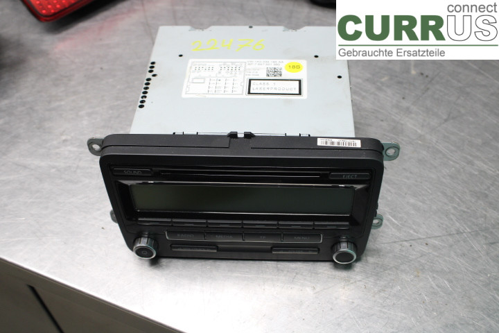 VW CADDY      04-10 Radio CD / Multimedia panel 1K0035186AA 1.9TDi/BLS