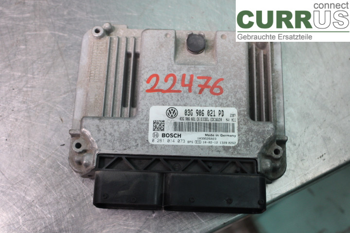 VW CADDY      04-10 Engine Control Unit (ECU) 03G906021PD 1.9TDi/BLS
