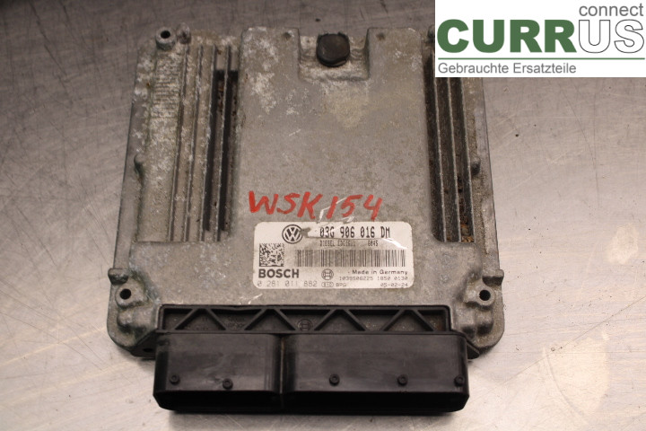 VW CADDY      04-10 Unité de contrôle moteur (ECU)  1.9TDi/BJB