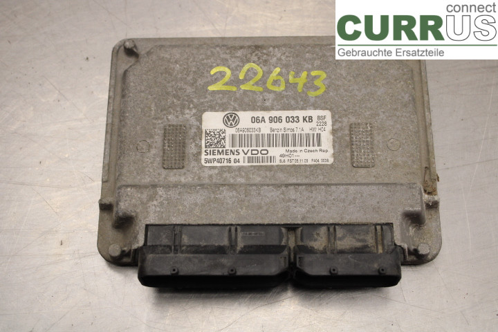 SKODA OCTAVIA    05-13 Engine Control Unit (ECU)  1.6/BSE