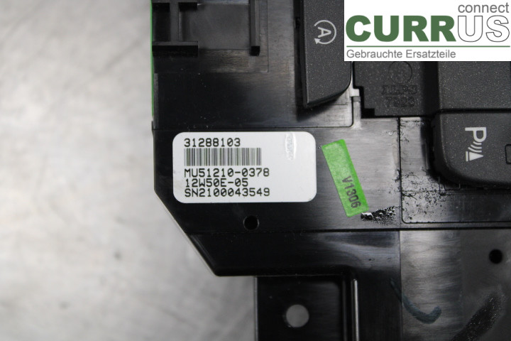 VOLVO V40  12-19 Radio CD / Multimedia panel  1.6/D4162T