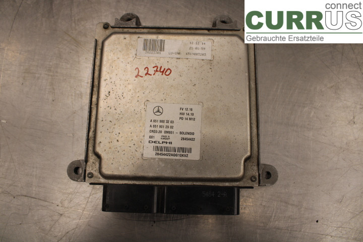 MB SPRINTER (W906) 06-18 Engine Control Unit (ECU)  OM651.957