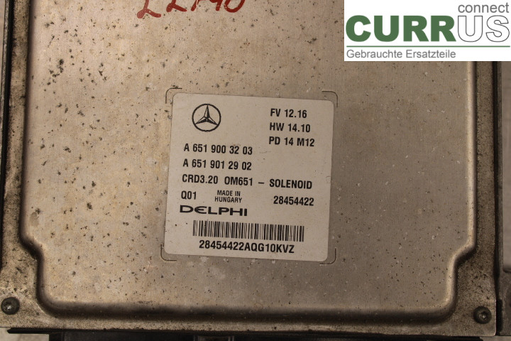 MB SPRINTER (W906) 06-18 Engine Control Unit (ECU)  OM651.957