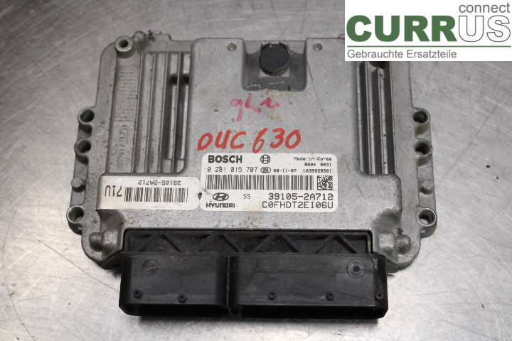 HYUNDAI i30   07-12 Engine Control Unit (ECU)  1.6CRDi/HU47