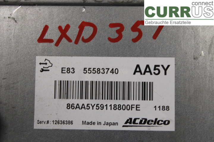 OPEL CORSA D  07-14 Engine Control Unit (ECU)  LDC