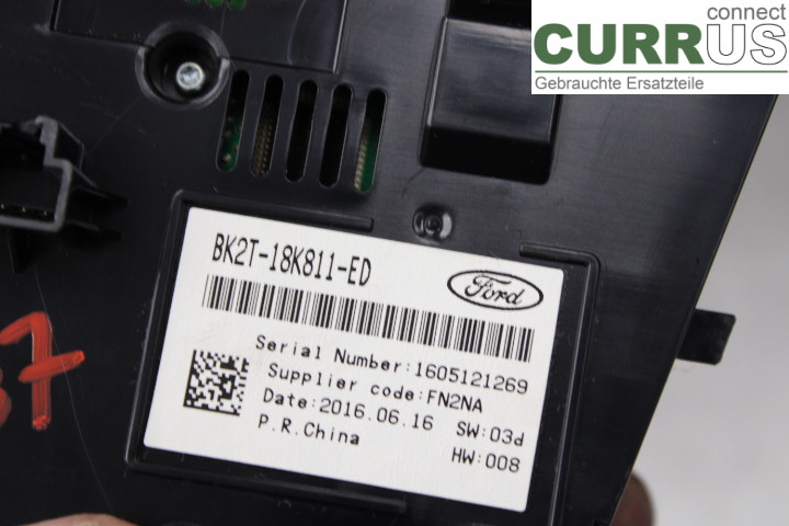 FORD TRAN./TOURN CONNECT 13- Radio CD / Multimedia panel  1.5TDCi/XWGA