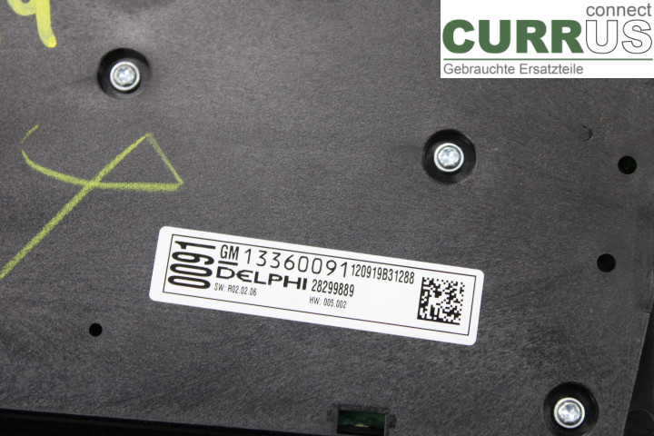 OPEL ASTRA  J    10-15 Radio CD / Multimedia panel  1.4T/A14NET
