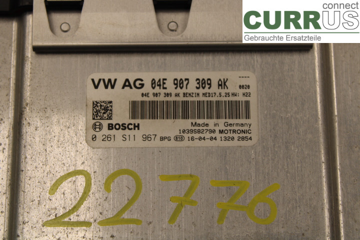 VW CADDY  16-20 Engine Control Unit (ECU)  1.4TSi/CPWA