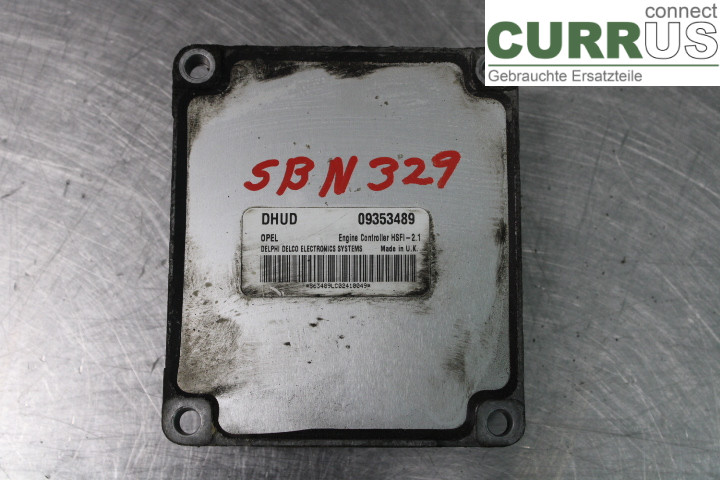 OPEL ASTRA  G    98-03 Engine Control Unit (ECU)  1.6i/Z16XE