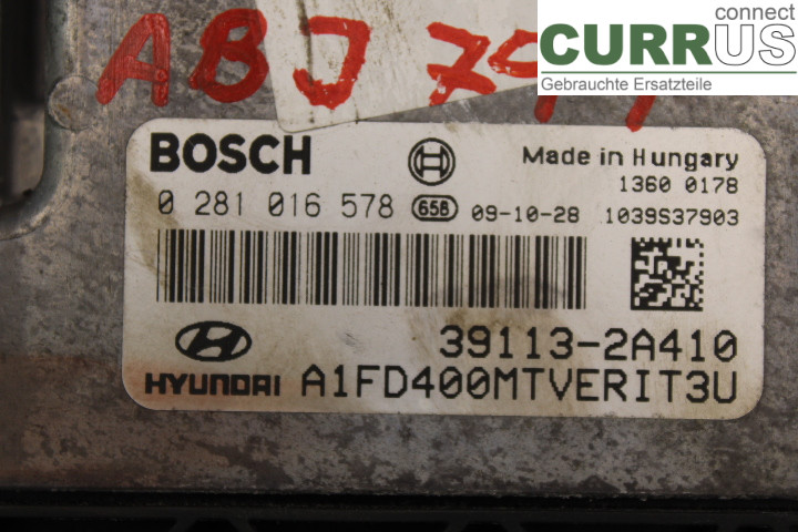 HYUNDAI i30   07-12 Engine Control Unit (ECU)  1.6CRDi/D4FB