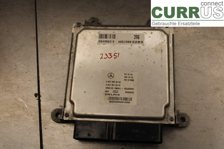MB SPRINTER (W906) 06-18 Engine Control Unit (ECU)  2.2/OM651.955