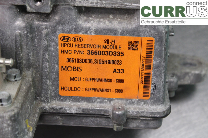 KIA OPTIMA  16-20 Power distribution controller 366003D335 2.0/G4NG