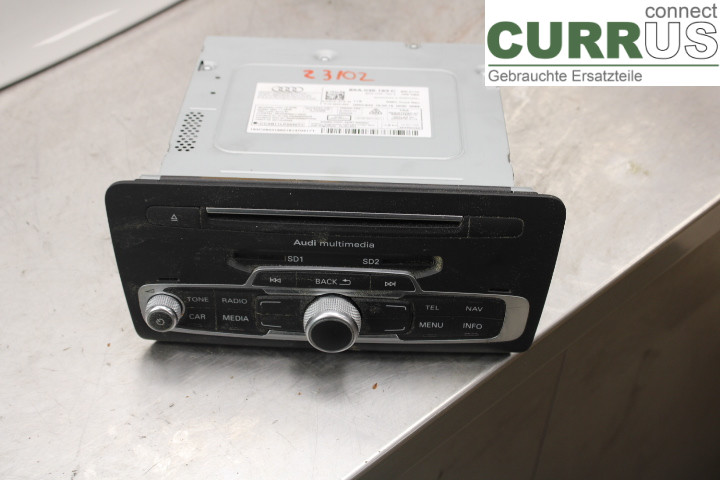 AUDI A1/S1  11-18 Radio-CD-/Multimedia-Panel 8XA035193C 1.0TFSi/CHZB