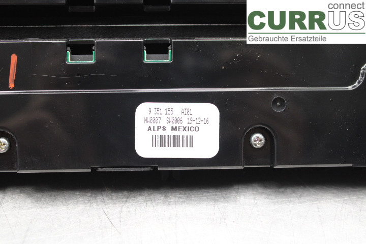 BMW X3 F25    10-17 Radio CD /Multimediapanel 61319351155 20d/B47-D20A