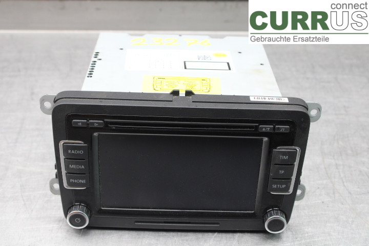 VW PASSAT  11-14 Radio CD / Multimedia panel 3C8035190C 2.0TDi/CFFB