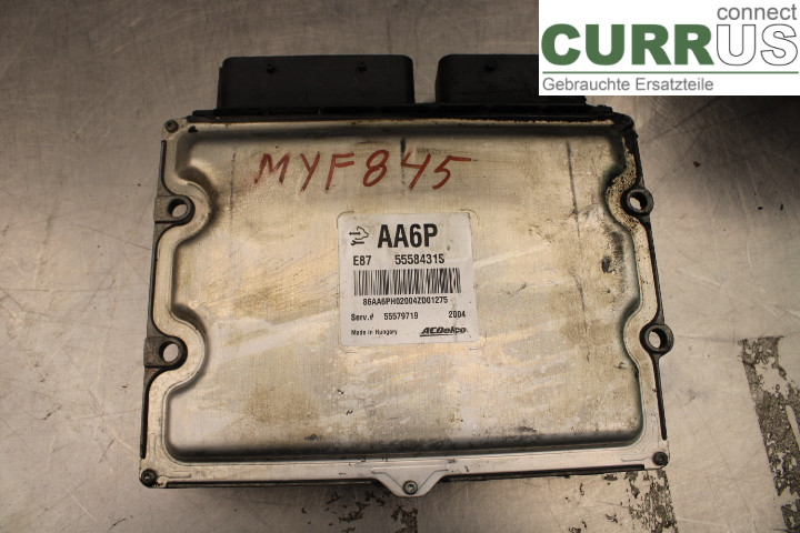 OPEL ASTRA  J    10-15 Engine Control Unit (ECU) 55579719 1.7/A17DTS