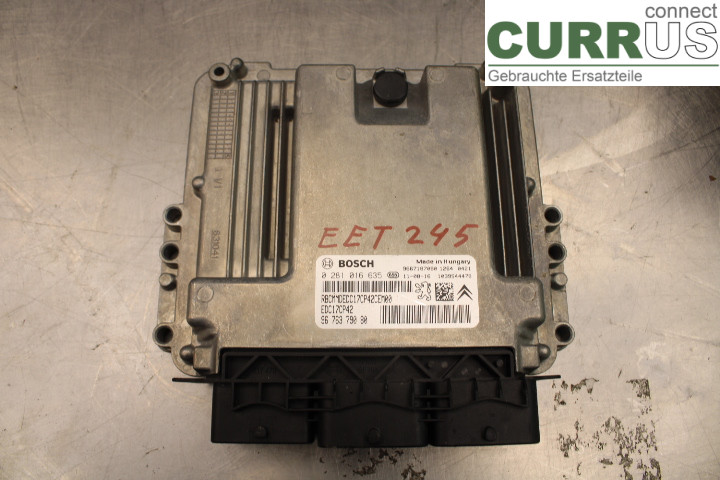 PEUGEOT 508  11-18 Engine Control Unit (ECU) 0281016635 2.2/4HL