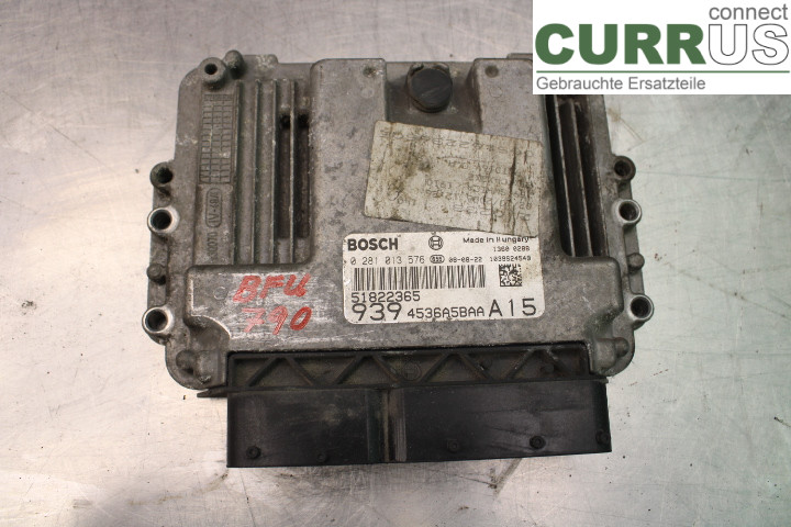 ALFA 159 Motorens styreenhed (ECU) 0281013576 1.9/939.A2.000