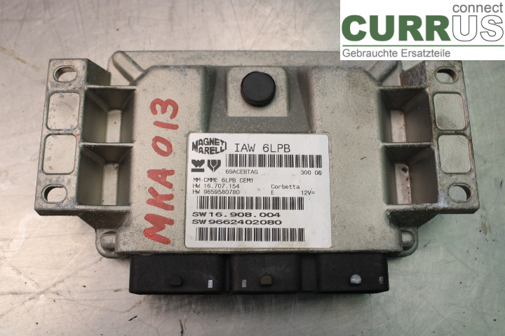 CITROEN C4 GRAND PICASSO 06-13 Motorens styreenhed (ECU) 9662402080 1.8i/6FY