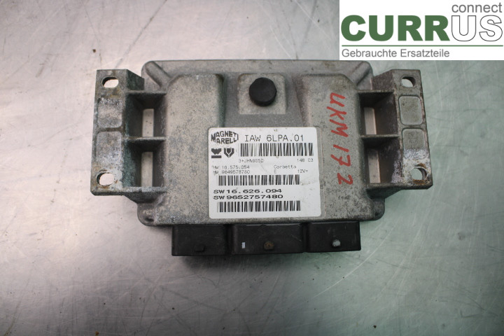 PEUGEOT 206  98-09 Engine Control Unit (ECU) 9652757480 2.0i/RFK