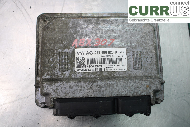 SKODA FABIA    99-07 Unité de contrôle moteur (ECU) 03E906023D 1.2i/BME