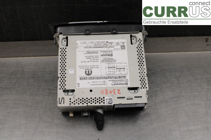 FIAT DOBLO CARGO Radio CD / panel multimedialny 07357153150 1.6/263.A8.000