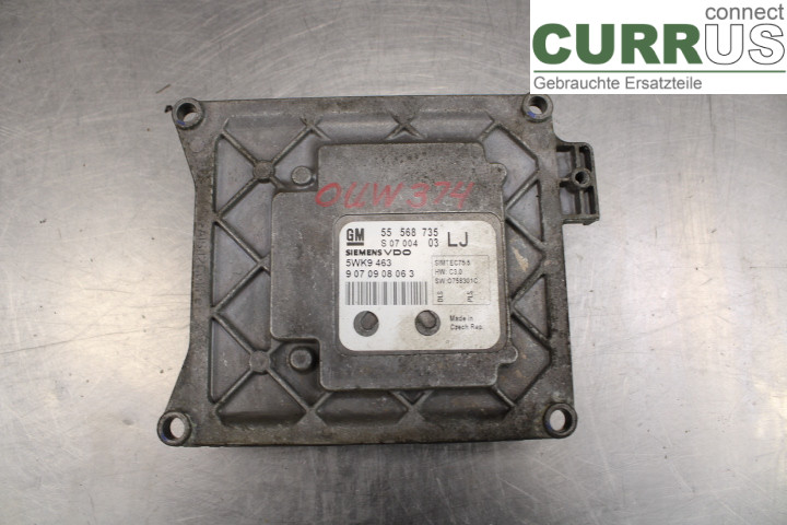 OPEL ASTRA  H    04-12 Engine Control Unit (ECU)  1.6i/Z16XER
