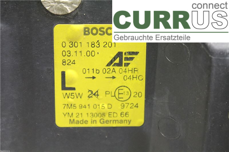 FORD GALAXY     00-06 Manuel gearkasse 4-trins 7M5941015D E5SA 2,3