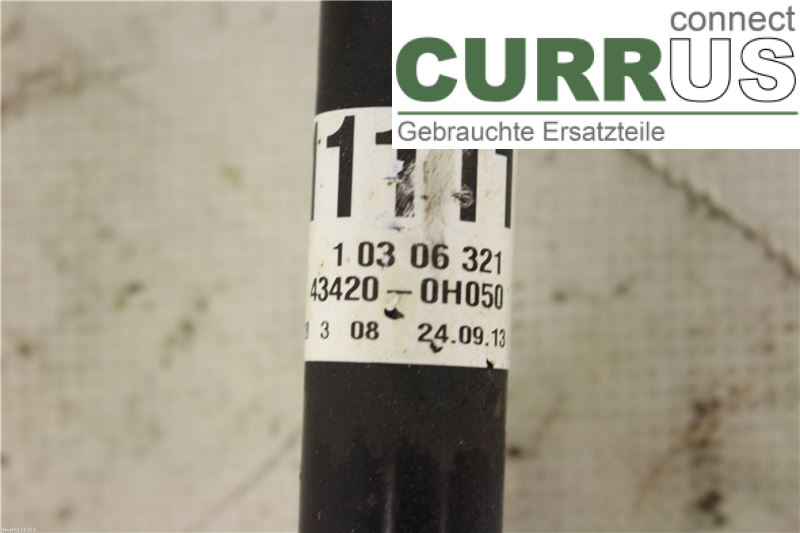TOYOTA AYGO 06-14 Front axle assembly (4WD) 434200H050 1KR-FE