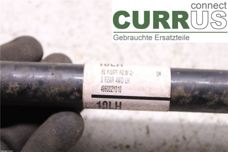 KIA SPORTAGE (SL) 11-15 Front axle assembly (4WD) 495002Y010 