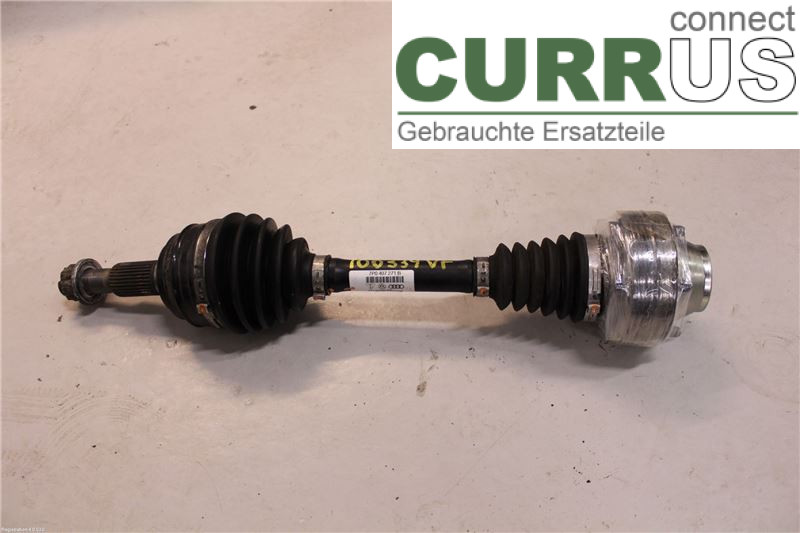 VW TOUAREG 7P  11-18 Front axle assembly (4WD) 7P0407271CX 