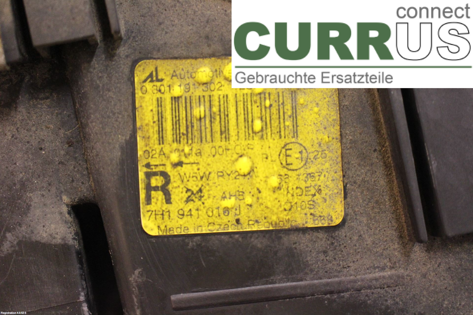 VW TRANSP/CARAVELLE 04-15 Manuel gearkasse 5-trins 7H1941018N AXE