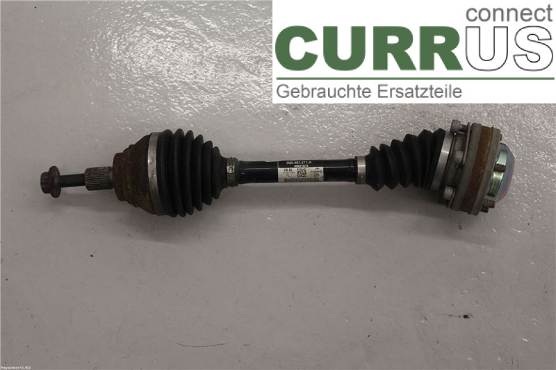 VW GOLF / E-GOLF VII 13-20 Front axle assembly (4WD) 5Q0407271H CXXB