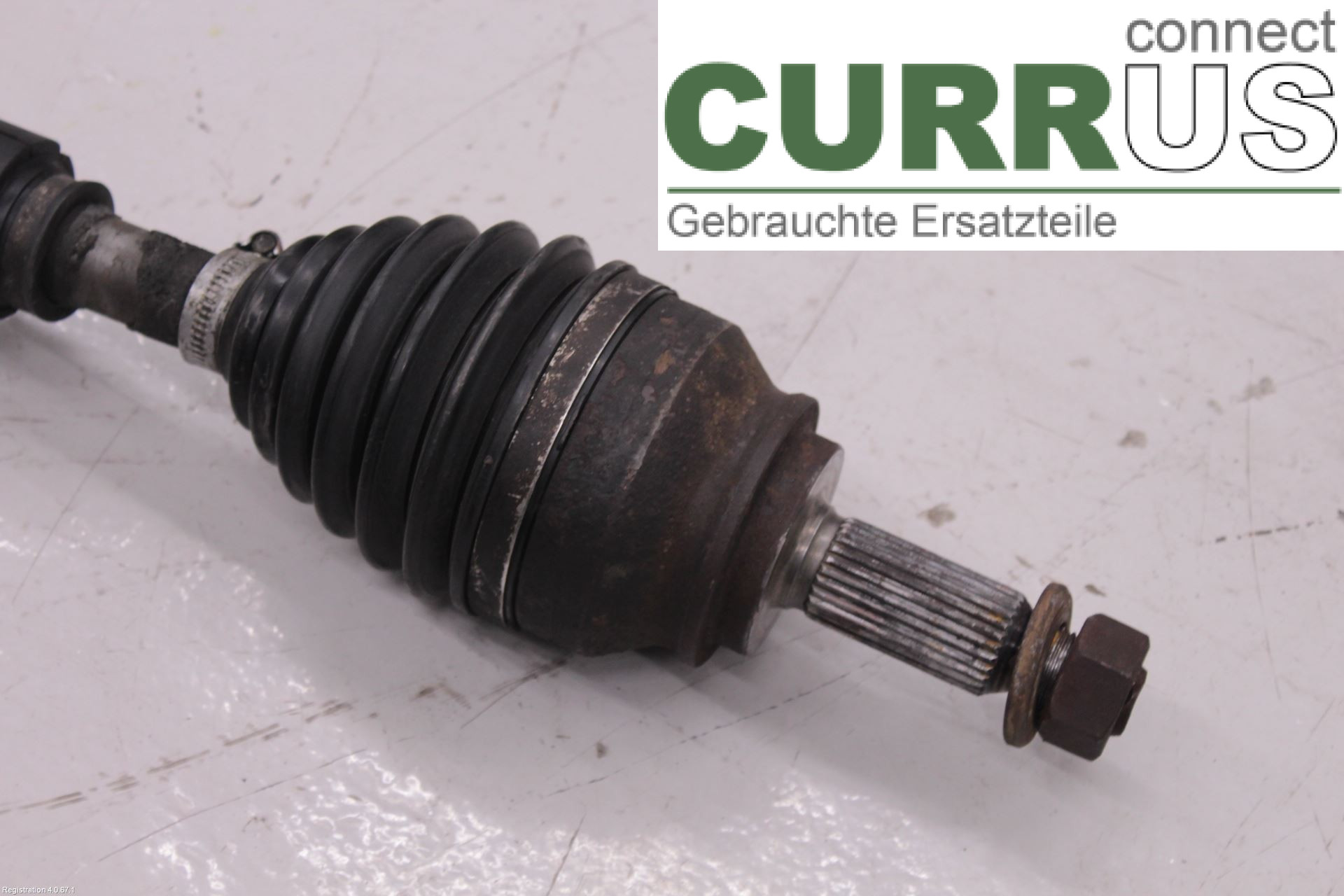 MITSUBISHI OUTLANDER 07-12 Front axle assembly (4WD) 3815A075 4HN