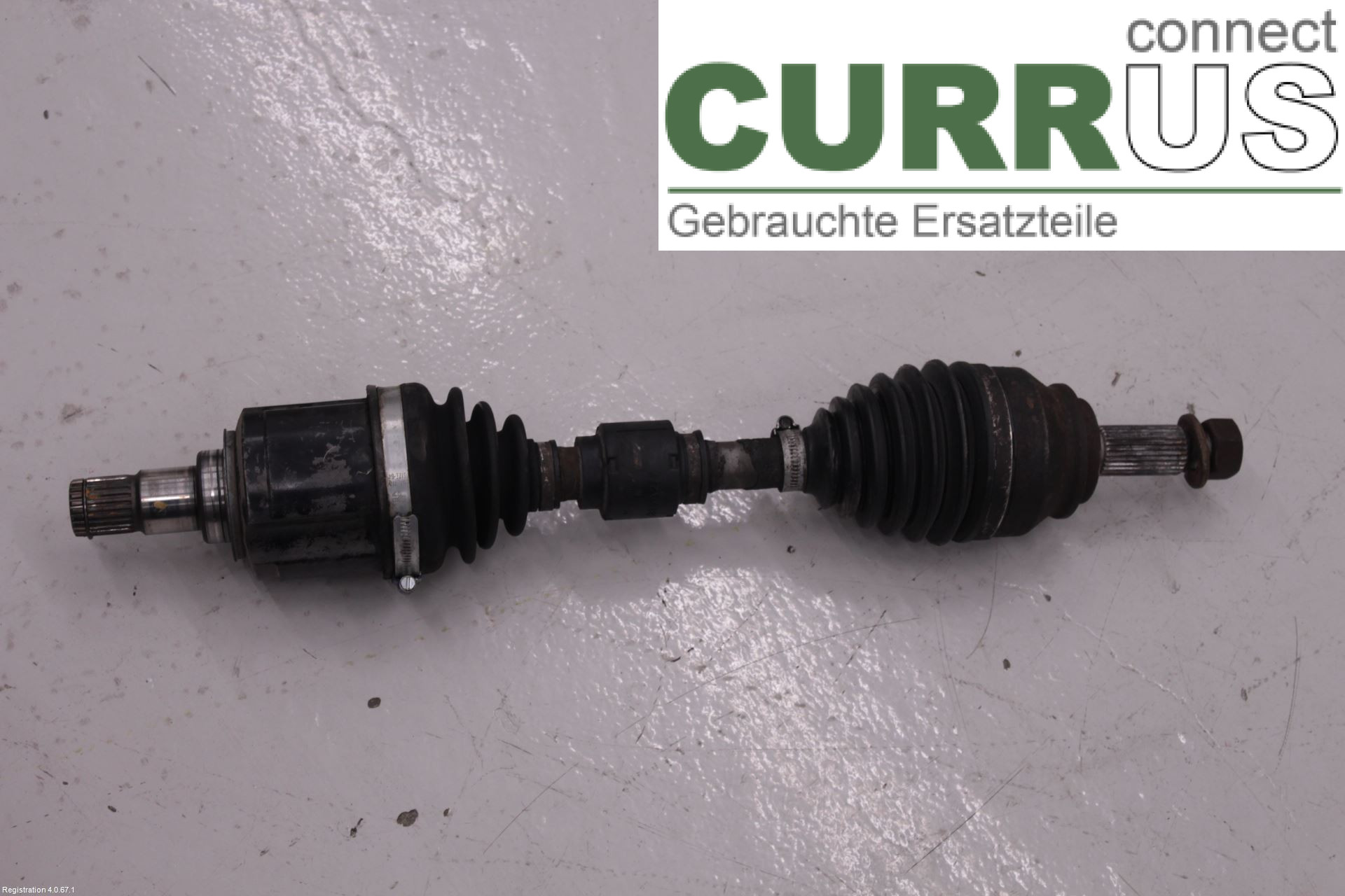 MITSUBISHI OUTLANDER 07-12 Front axle assembly (4WD) 3815A075 4HN