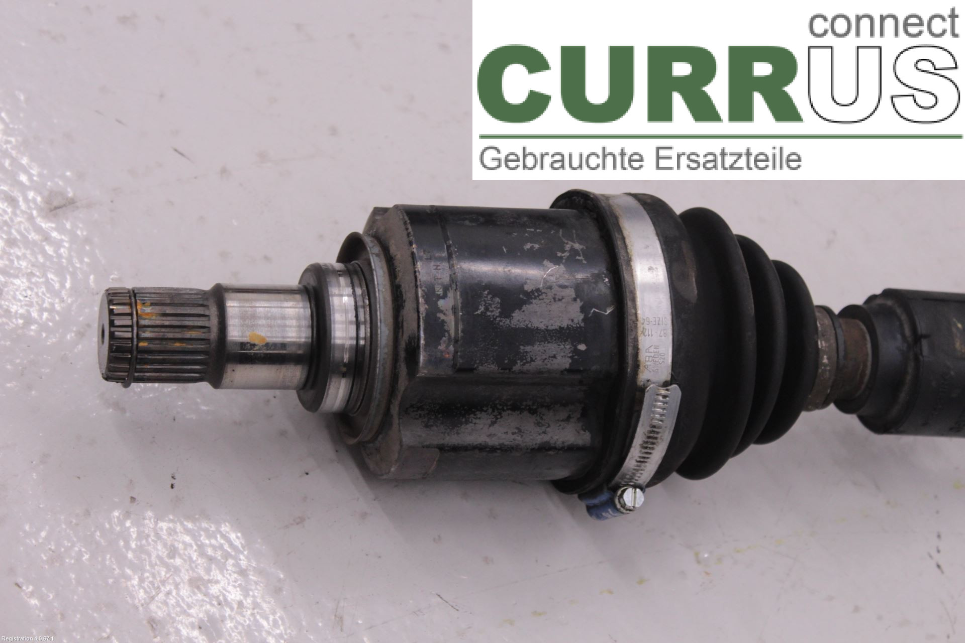 MITSUBISHI OUTLANDER 07-12 Front axle assembly (4WD) 3815A075 4HN