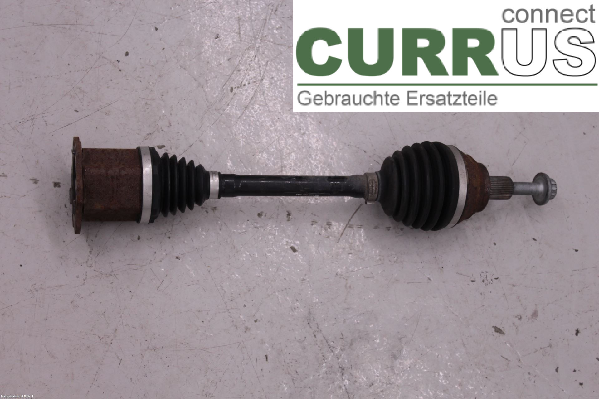 VW GOLF / E-GOLF VII   13-20 Vorderachse (4WD) 5Q0407763CX DKRF