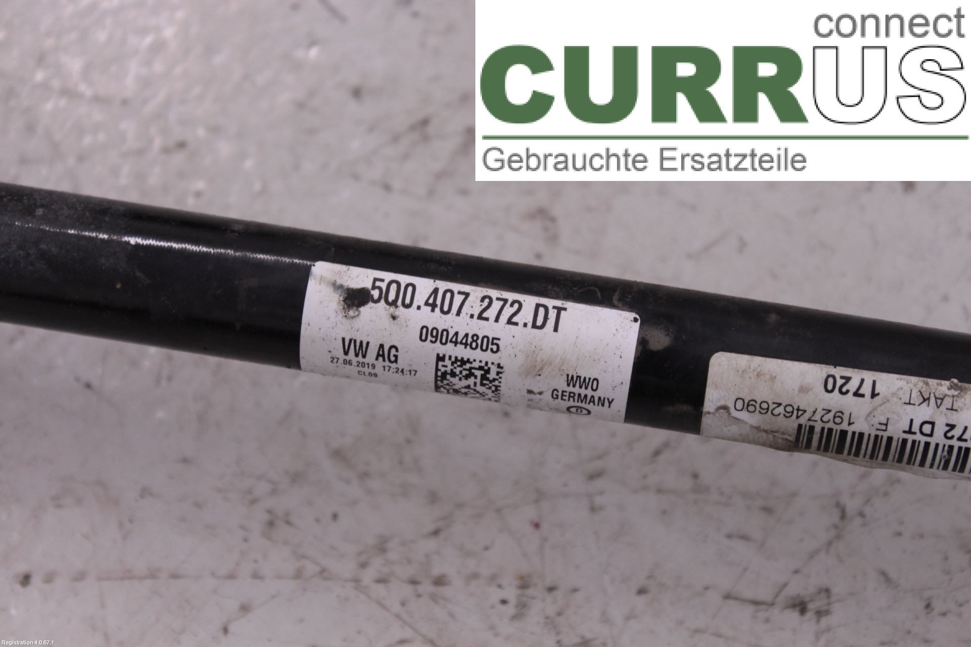VW GOLF / E-GOLF VII   13-20 Getriebeteile 5Q0407764AX DKRF