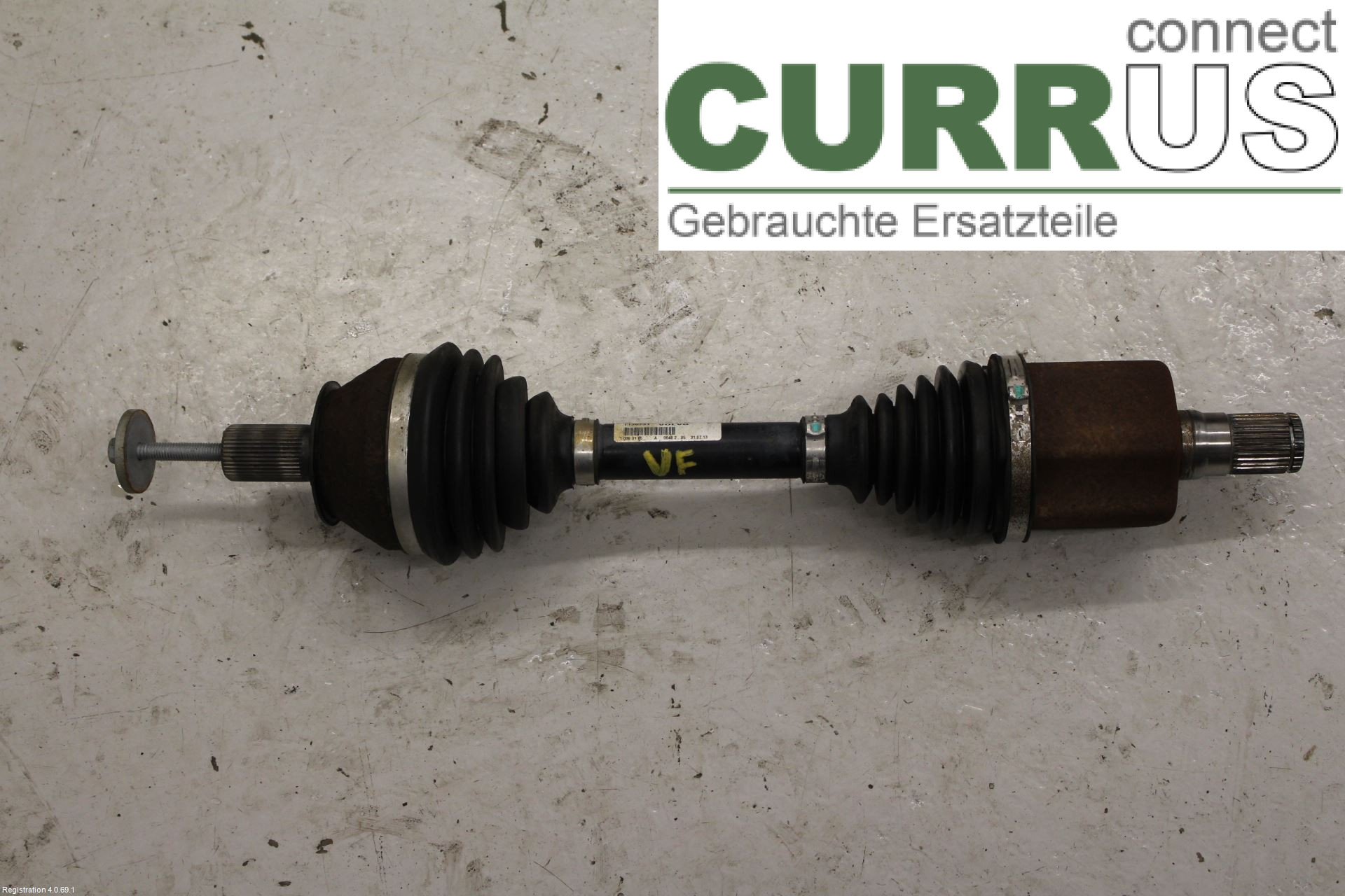VOLVO V70 14-16 Front axle assembly (4WD) 36011288 D5244T17