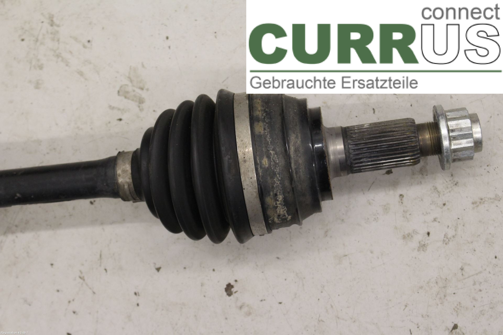 VW TOUAREG 7P  11-18 Front axle assembly (4WD) 7P0407271CX CVWA