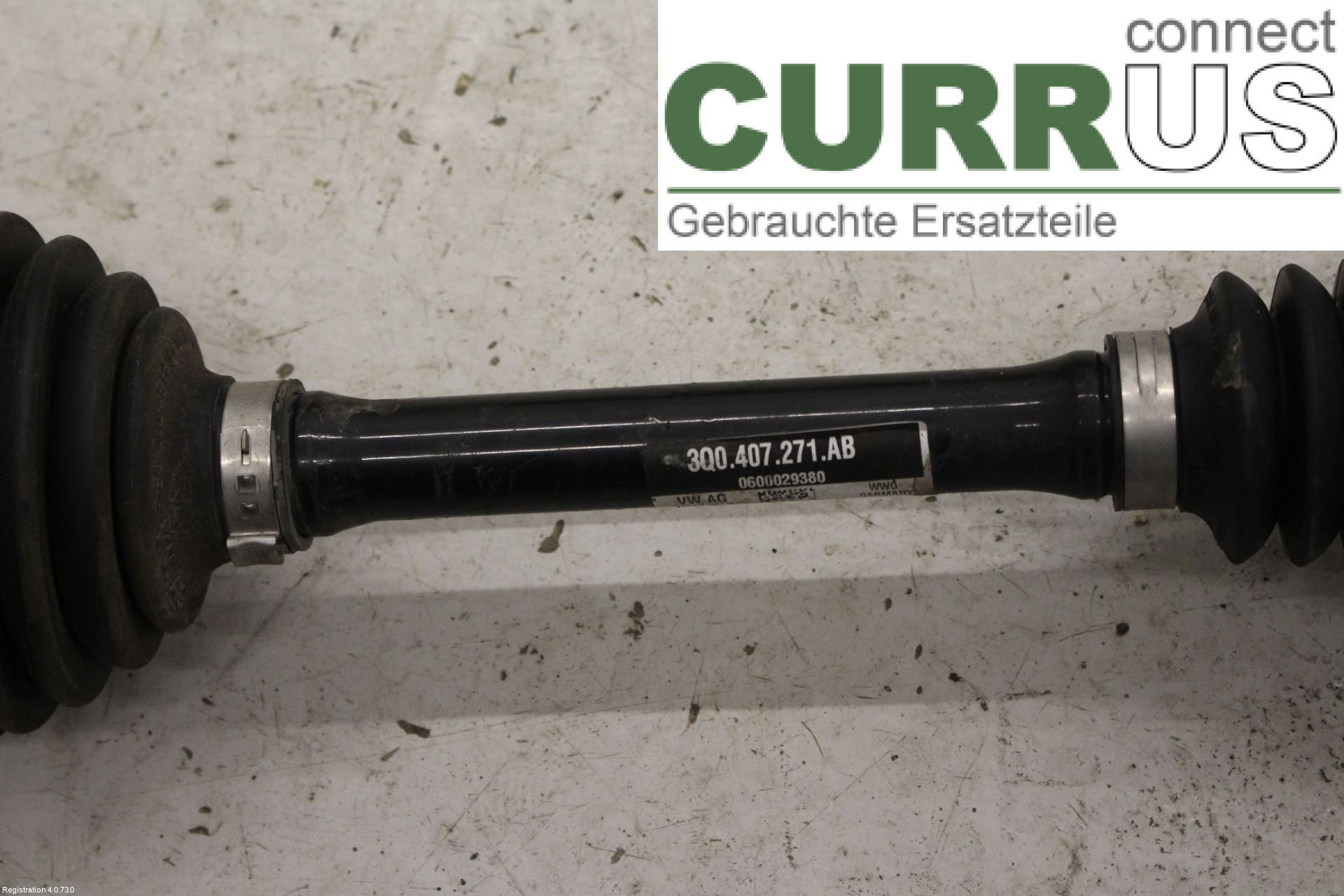 VW PASSAT  15-19 Front axle assembly (4WD) 3Q0407761GX CZEA