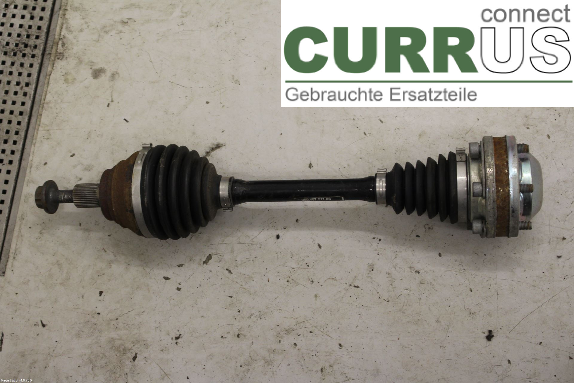 VW PASSAT  15-19 Front axle assembly (4WD) 3Q0407761GX CZEA